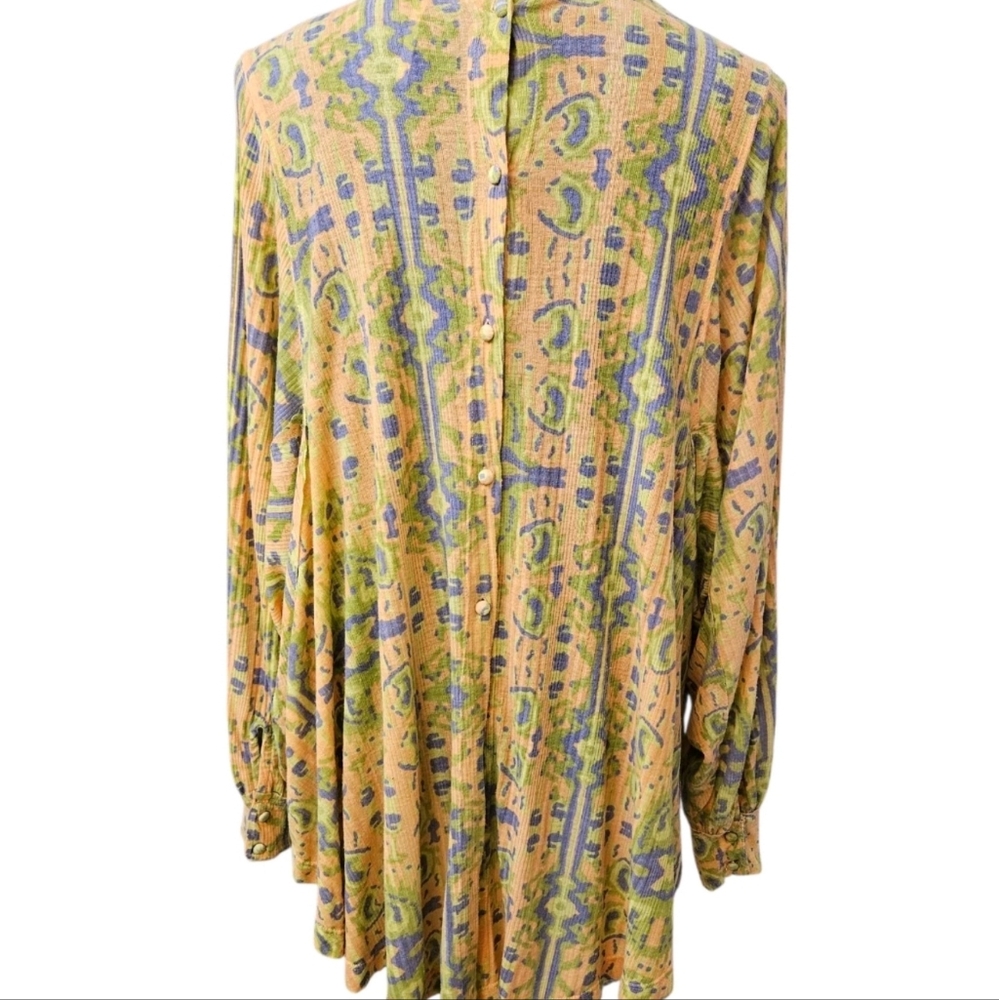 Free People Vibrant Floral Blouse - Picture 5 of 16